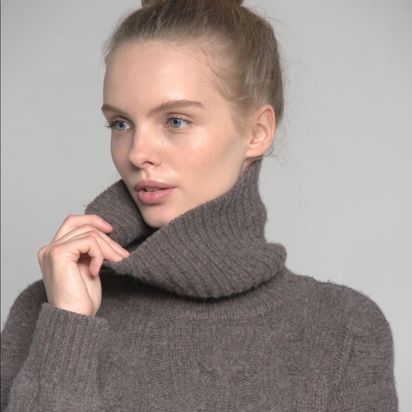 Merino wool sweater. Grey or Brown S size - Picture 4 of 14